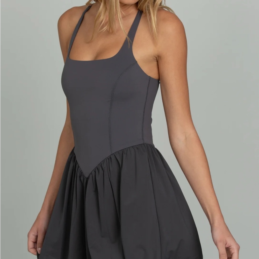 Elegant Gray Jumpsuit